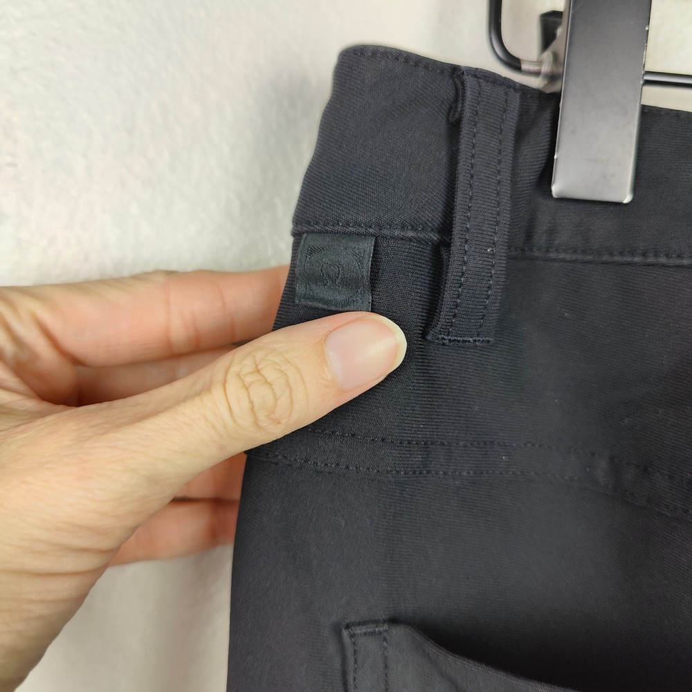 Lululemon ABC Pant Classic 32" Mens 31 Black Golf Athleisure Travel Warpstreme - Picture 6 of 9